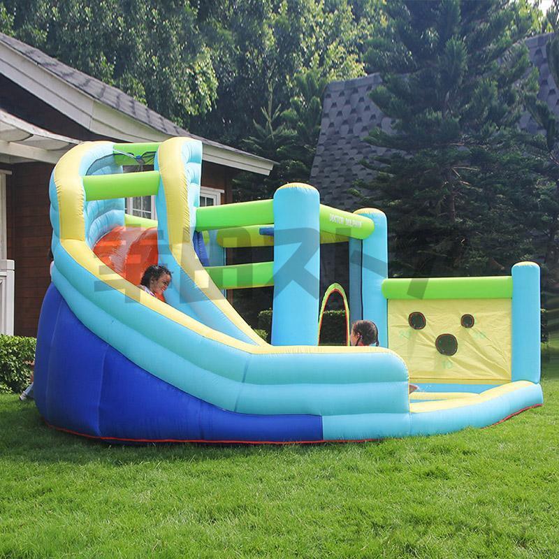 専用出品 プール 遊具 ビニールプール 大型プール トランポリン すべり台 滑り台 大型遊具 エアー遊具 ウォータースライダー 【SK1061887670】(37783円)
