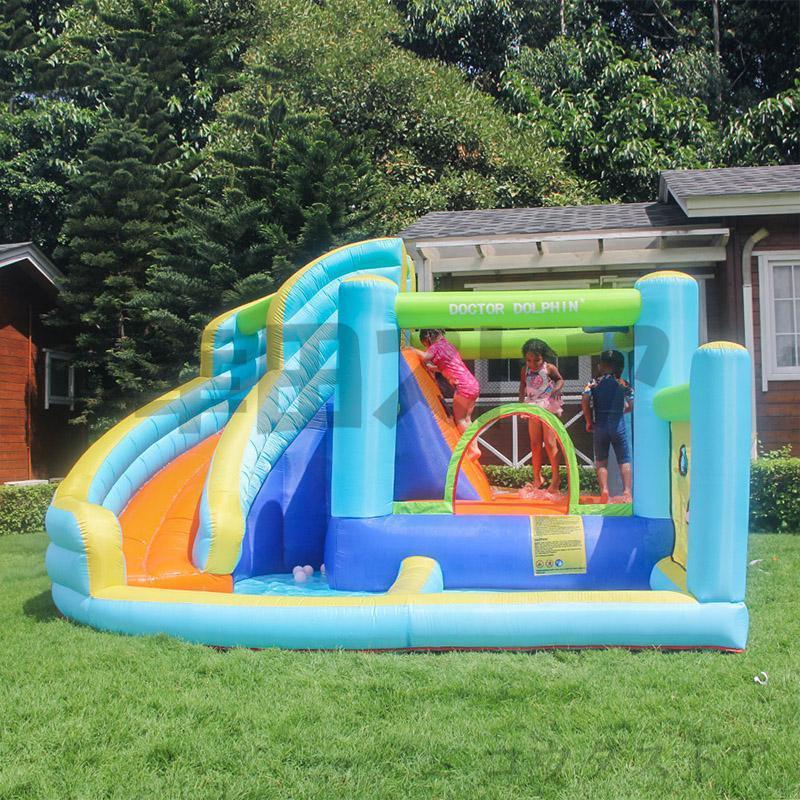 専用出品 プール 遊具 ビニールプール 大型プール トランポリン すべり台 滑り台 大型遊具 エアー遊具 ウォータースライダー 【SK1061887670】(37783円)