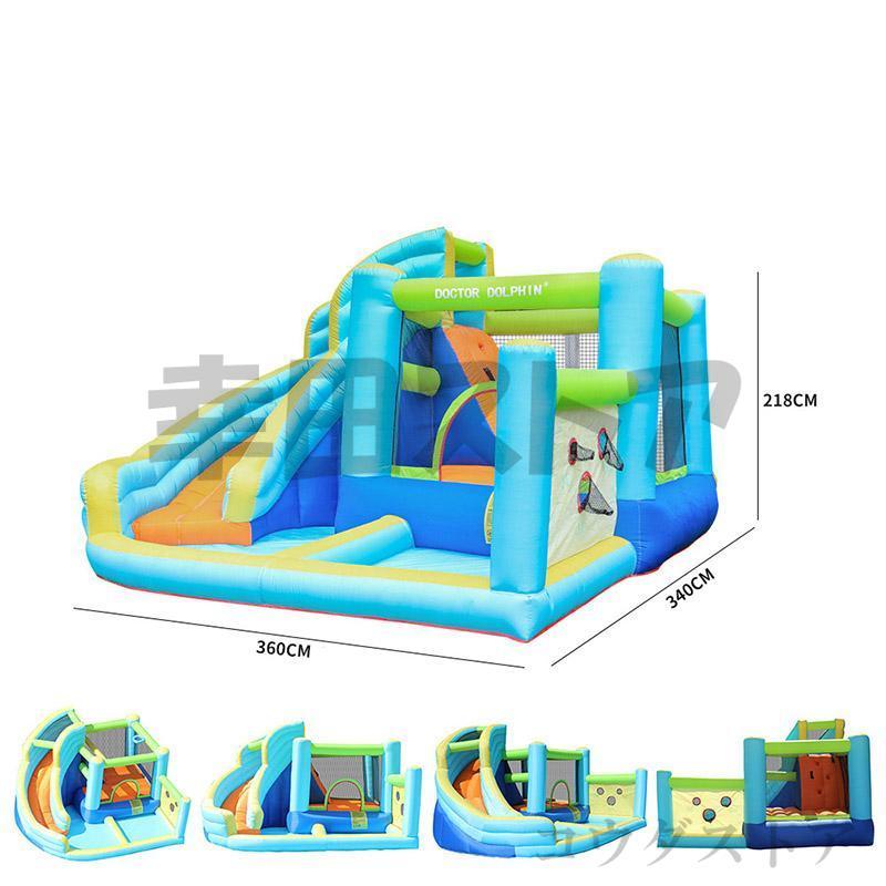専用出品 プール 遊具 ビニールプール 大型プール トランポリン すべり台 滑り台 大型遊具 エアー遊具 ウォータースライダー 【SK1061887670】(37783円)