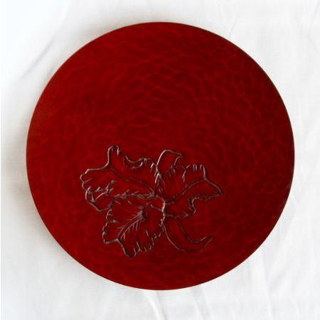 鎌倉彫　六寸平皿(直径18㎝) 柄違い五枚　他6点　(写真掲載のお品) 鎌倉彫 平皿 六寸 カトレア : 鎌倉彫廣堂 - 通販 - Yahoo!ショッピング