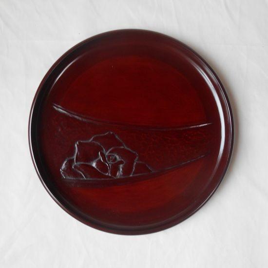 鎌倉彫 丸盆 八寸 帯にばら : 鎌倉彫廣堂 - 通販 - Yahoo!ショッピング