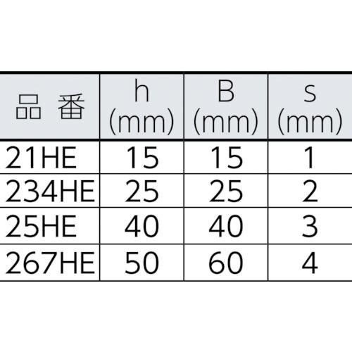 HELM　ニコ　26／27号ガイドレール　3640mm　267HE-G3640