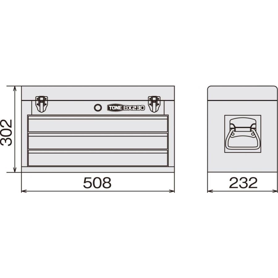 5☆大好評TONE ツールセット BX230仕様 車用工具、修理、ガレージ用品
