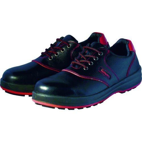 シモン　安全靴　短靴　SL11-R黒／赤　SL11R-27.5　27.5cm　3043