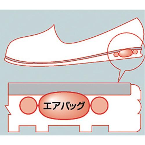 シモン 静電作業靴 メッシュ靴 CA-61 25.0cm CA61-25.0 3043｜kouei-sangyou｜02