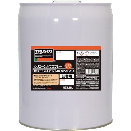 TRUSCO　αシリコンルブ　18L　ECOSLC18