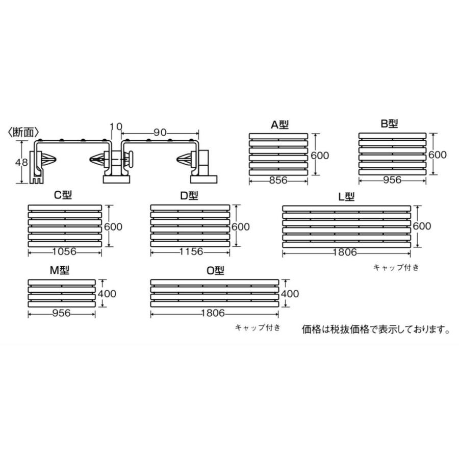■コンドル YSカラースノコ・セフティ抗菌(キャップ付き) L型 グレー〔品番:F1153LGR〕【4721446:0】[直送DS][店頭受取不可] コンドル YSカラースノコ セフティ抗菌(キャップ付き) L型 グレー