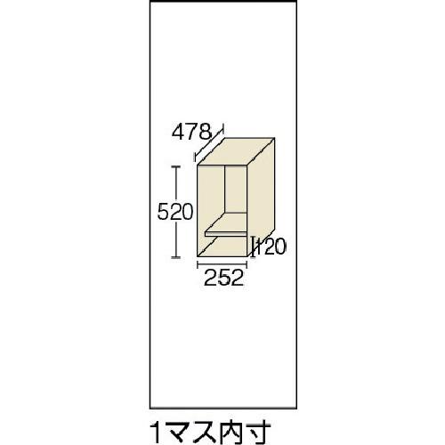 コクヨ　ロッカー　9人用　LK-9F1