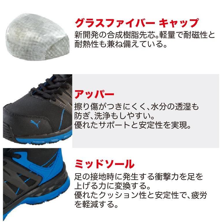 プーマ 安全靴 PUMA ヴェロシティ VELOCITY 2.0 ミッド 3カラー 新商品 25.0〜28.0cm 3E｜kouei-sangyou｜08