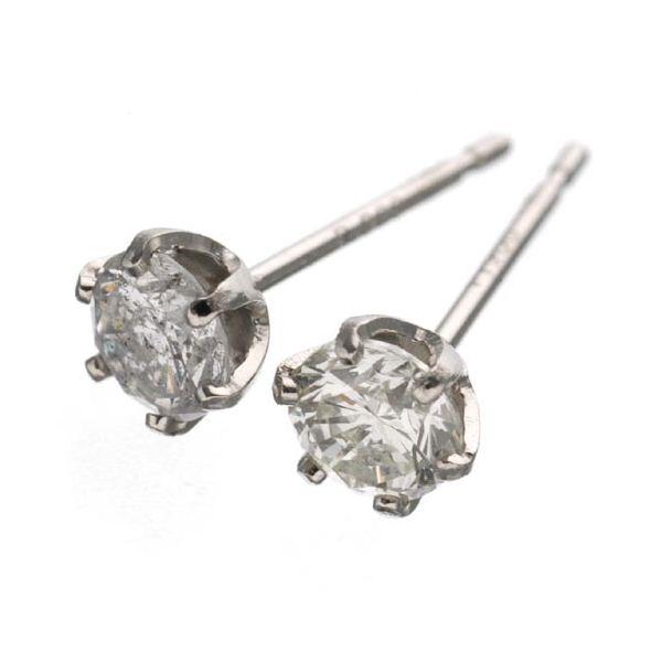 0.5ct ダイヤモンドピアス プラチナピアスの画像