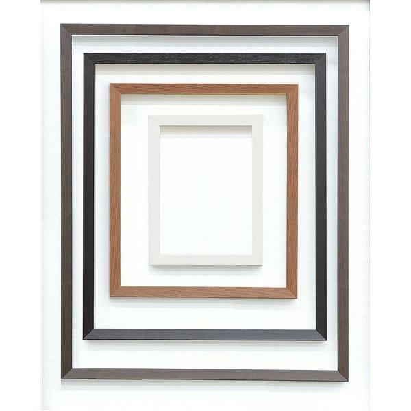 仮縁 油絵額 展示会仮縁 キャンバス額 簡単油絵額 木製仮縁 油額 M12 606×410mm チーク_3