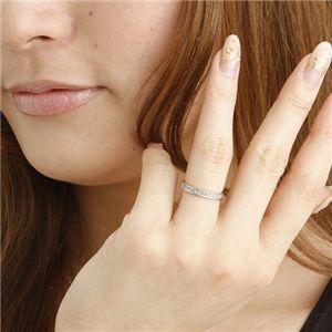 0.2ct ダイヤリング 指輪 エタニティリング 11号の画像