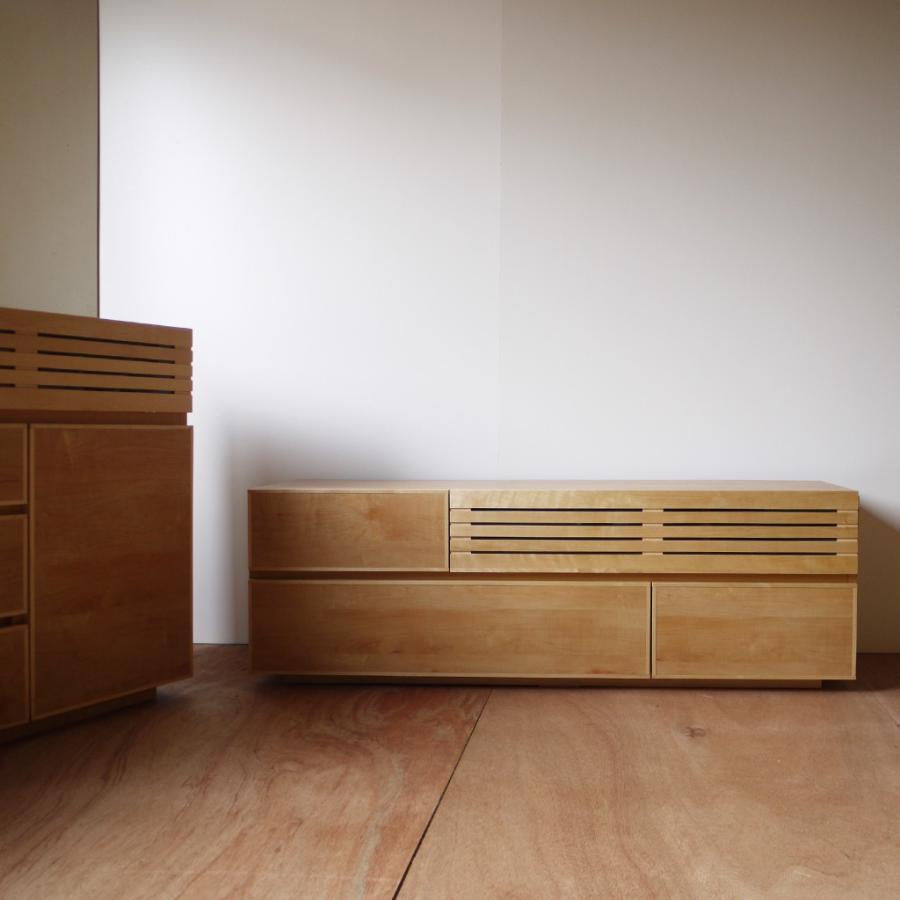 ローボード 135 / テレビボード リビング収納 おしゃれ な北欧