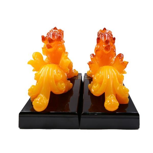 新入荷♪】ヒキュウ ペア 貔貅 雌雄一対 置物 風水 開運アイテム