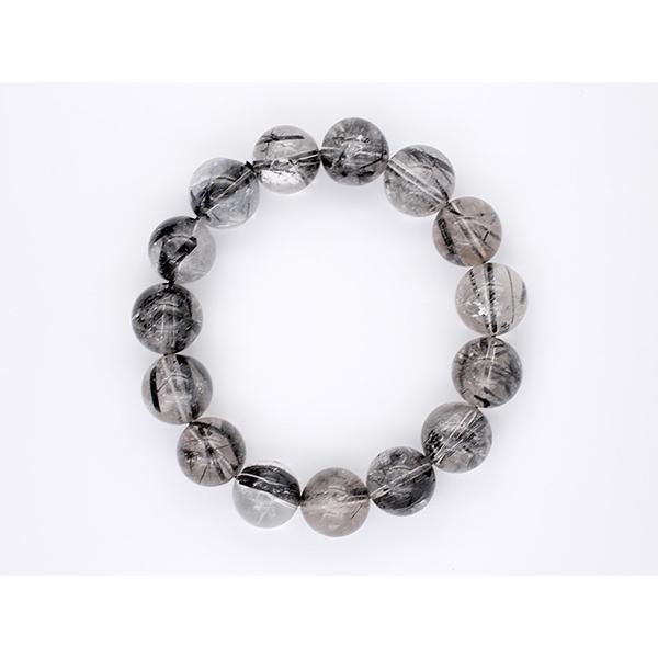 ブラックルチルクォーツ ブレスレット ブラックルチル 15~16mm ブラックルチルクォーツ ブレスレット ブラックルチル 15~16mm