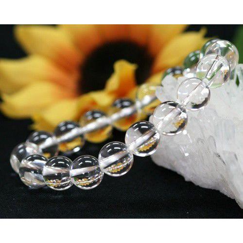 ブレスレット 水晶 クリスタル クォーツ 天然石 パワーストーン 癒し