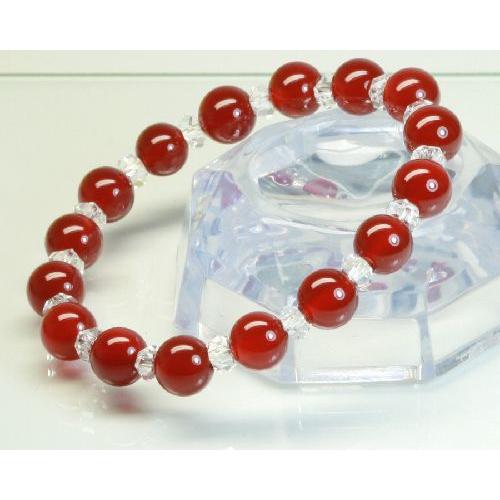 パワーストーン 天珠 ブラッドストーン めのう 赤瑪瑙 健康 長寿 数珠