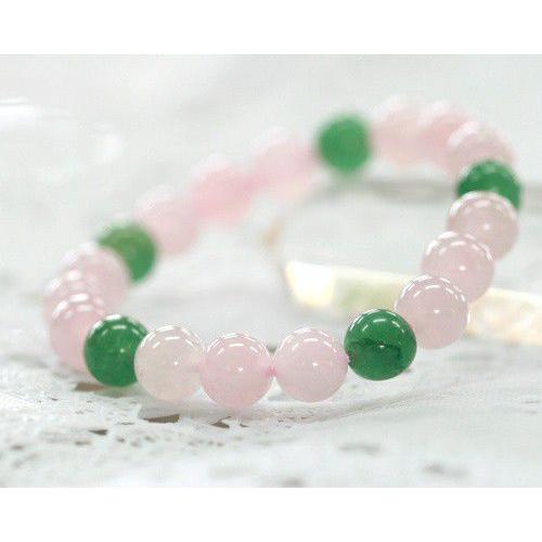 ローズクオーツ・アベンチュリン ブレスレット