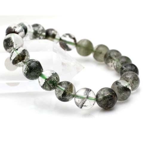 柔らかな質感の柔らかな質感のブレスレット ガーデンクォーツ 大玉