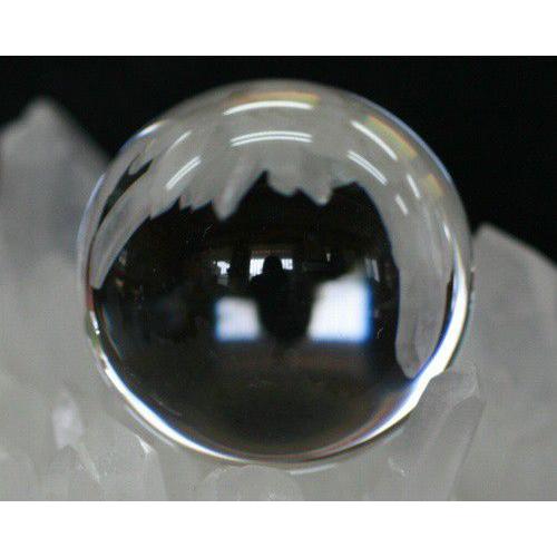 丸玉 水晶 セール ノークラック 57mm ノーインクルージョン 本水晶 