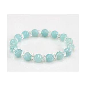 アマゾナイト ブレスレット 天然石 パワーストーン アクセサリー