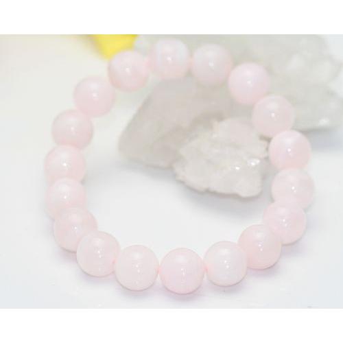 ブレスレット ピンクカルサイト カルサイト 天然石 パワーストーン Po B05 幸福の石 通販 Yahoo ショッピング