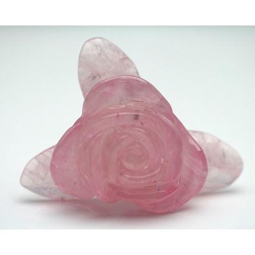 置物 ローズクォーツ 薔薇彫刻 薔薇 バラ石英 紅水晶 天然石 置物 ローズクォーツ 薔薇彫刻 薔薇 バラ石英 紅水晶 天然石