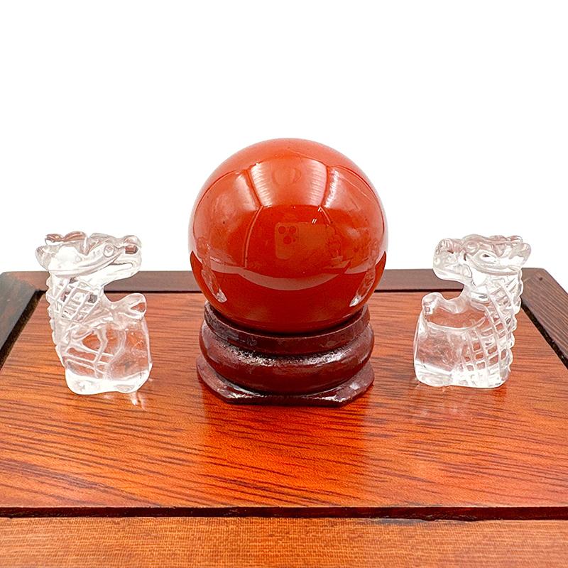 レインボーあり　龍彫り　水晶　置物　台座付き　天然石　パワーストーン レインボーあり 龍彫り 水晶 置物 台座付き 天然石 パワーストーン