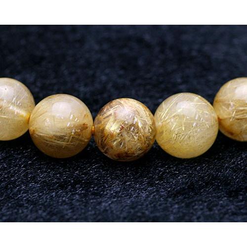 ブレスレット タイチンルチル タイチンルチルクォーツ