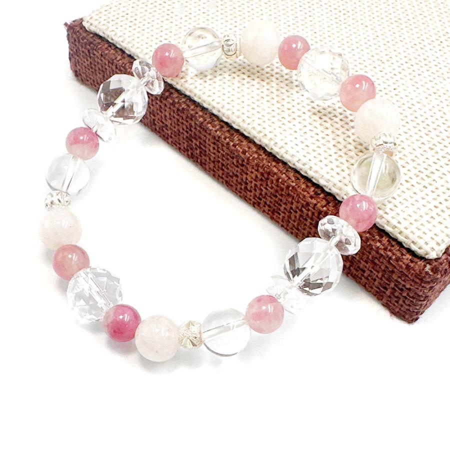 ブレスレット ピンクトルマリン モルガナイト 水晶 トルマリン 10月誕生石 パワーストーン 天然石 アクセサリー 送料無料 ピンクトルマリン Trmor1 幸福の石 通販 Yahoo ショッピング