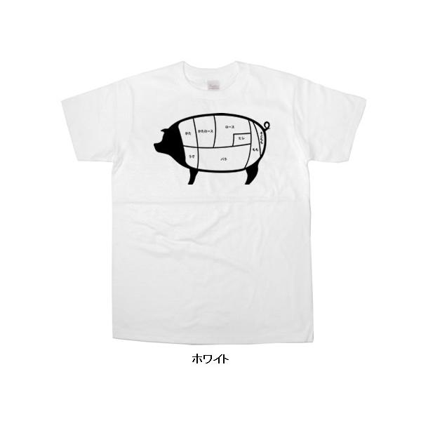 おもしろtシャツ ウケる 豚肉部位イラスト Tシャツ 半袖 お肉の部位シリーズ Am63 Am63 幸服屋さん 通販 Yahoo ショッピング