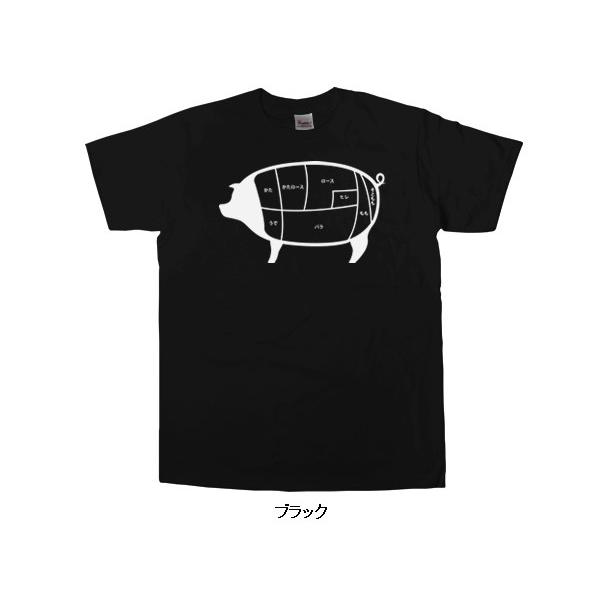 おもしろtシャツ ウケる 豚肉部位イラスト Tシャツ 半袖 お肉の部位シリーズ Am63 Am63 幸服屋さん 通販 Yahoo ショッピング