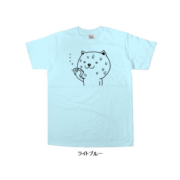 新品未開封　喜怒哀楽　ネコますTシャツ 滝汗ネコ」Tシャツ（半袖） 猫 ねこ tシャツ プレゼント ギフト