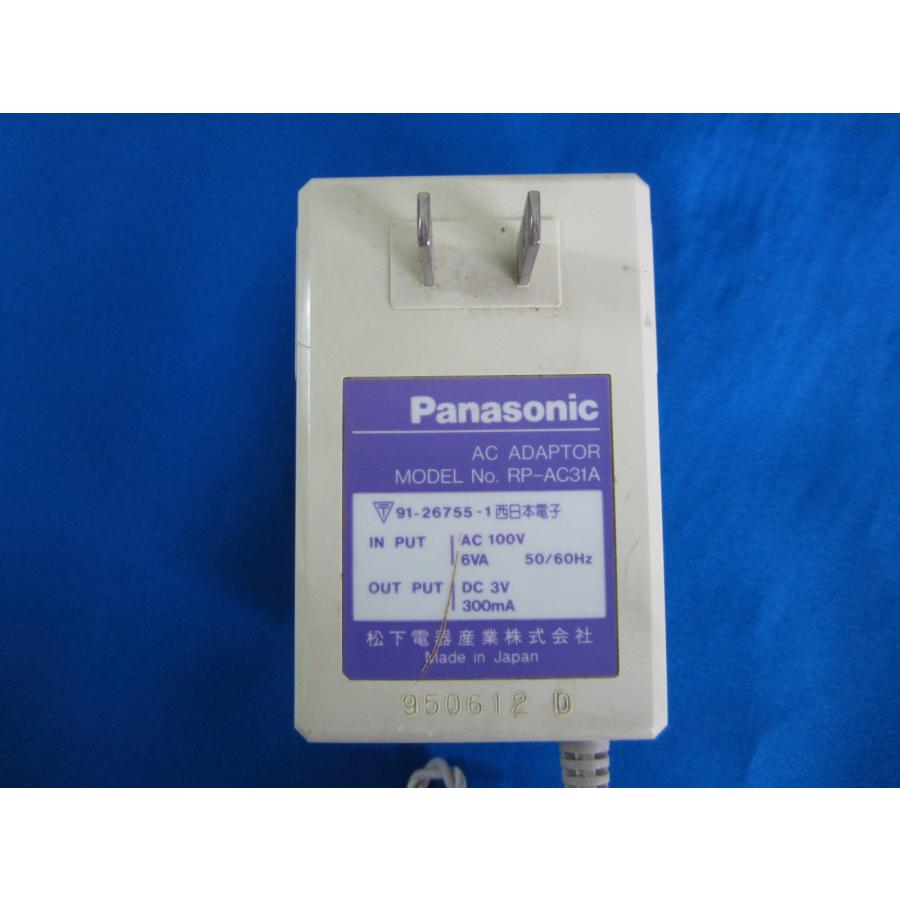 HAD-8□Panasonic ACアダプタ RP-AC31A 極性統一プラグ 3V 300mA 動作
