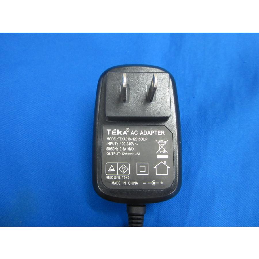 HAD-40□TEKA ポータブルDVDプレーヤー用 TEKA018-1201500JP DC12V 1.5