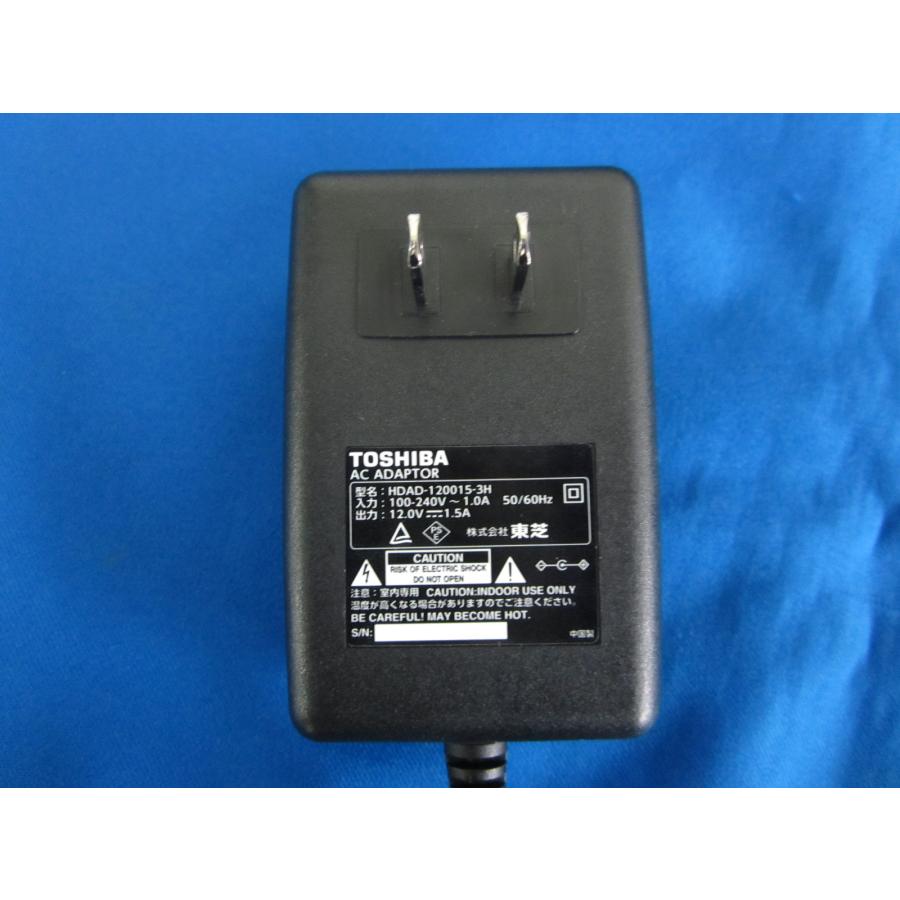 HAD-15□ 東芝 ポータブルDVDプレーヤー SD-P93DTW他用 ACアダプタ