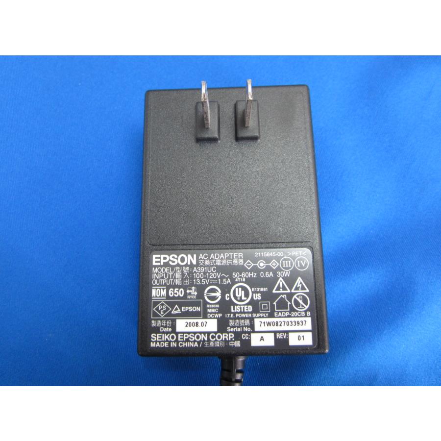 HAD-22□EPSON スキャナー (GT-F720 GT-S620) 純正 ACアダプタ A391UC
