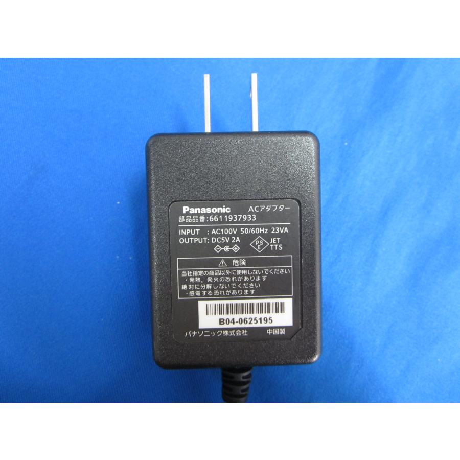 Acアダプタ HAD-35□Panasonic ゴリラ 純正 ACアダプタ 6611937933 5V 2A 動作保証