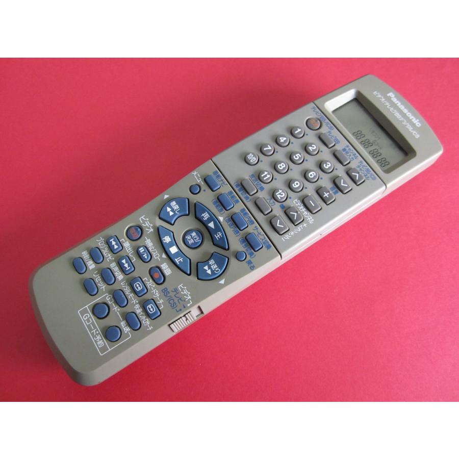 HRS-9□パナソニック (NV-HV7G用)リモコン EUR7901KB0 動作保証 : 888