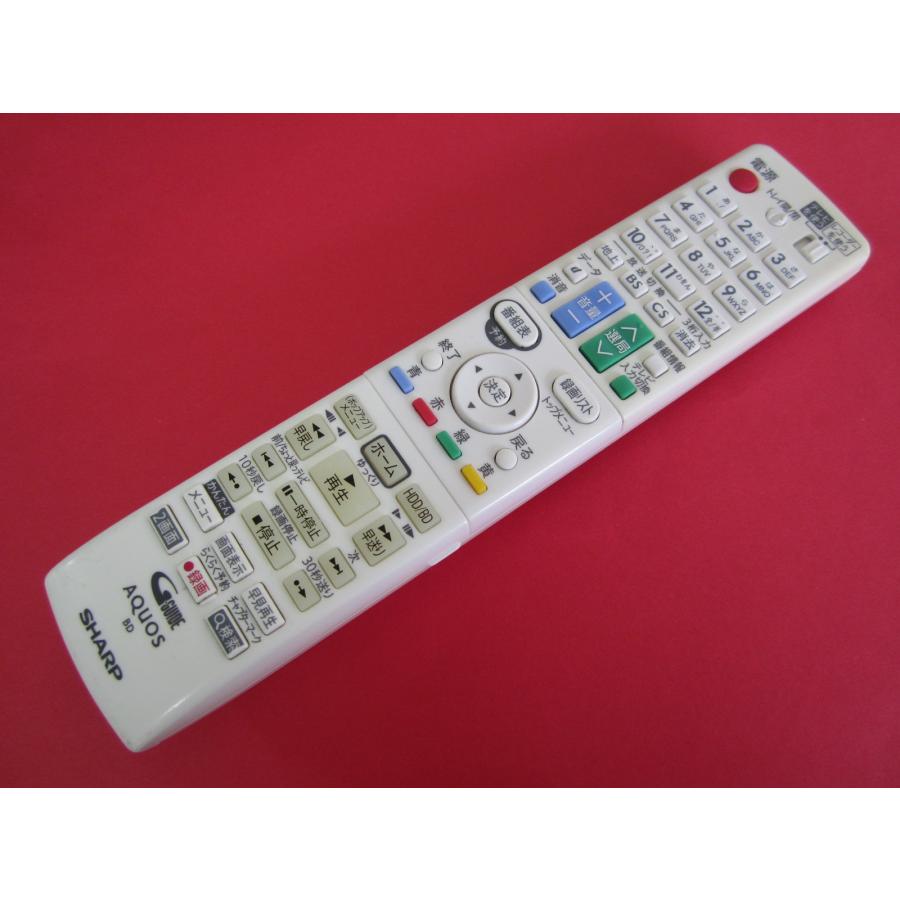 HRV-4□SHARP 訳有り (BD-W570SW 用) AQUOS BDレコーダー リモコン