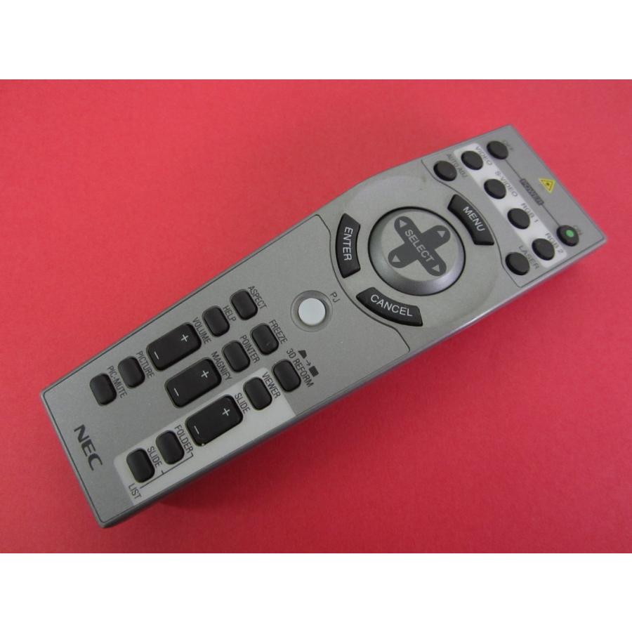 HRW-5□NEC (LT260 等用) プロジェクター用リモコン RD391E 7N900353