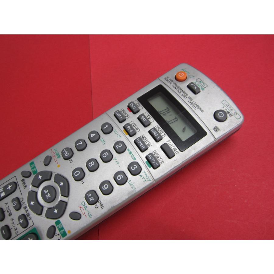 RAA-5□パイオニア (VSA-AX4ASi VSA-AX2AS 用) AVアンプ リモコン 学習