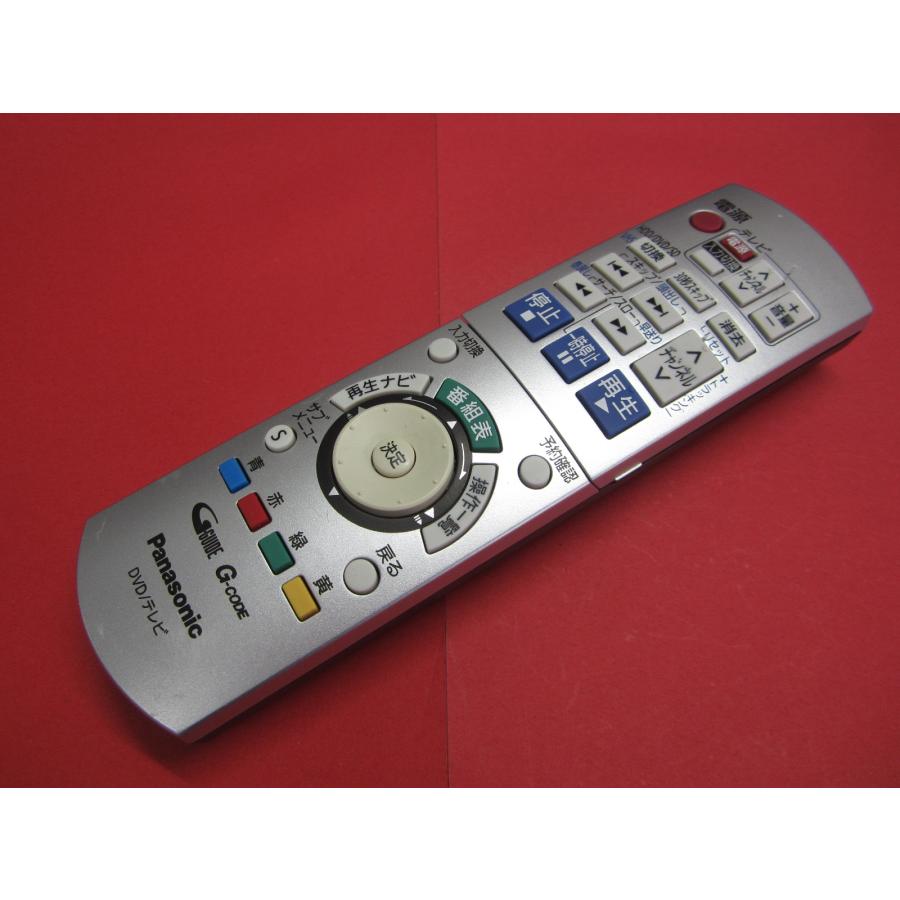 パナソニック オーディオリモコン RAK-SC506W. (tv3805) RAA-6□パナソニック (DMR-EH75V用) DVD/テレビリモコン EUR7658Y10