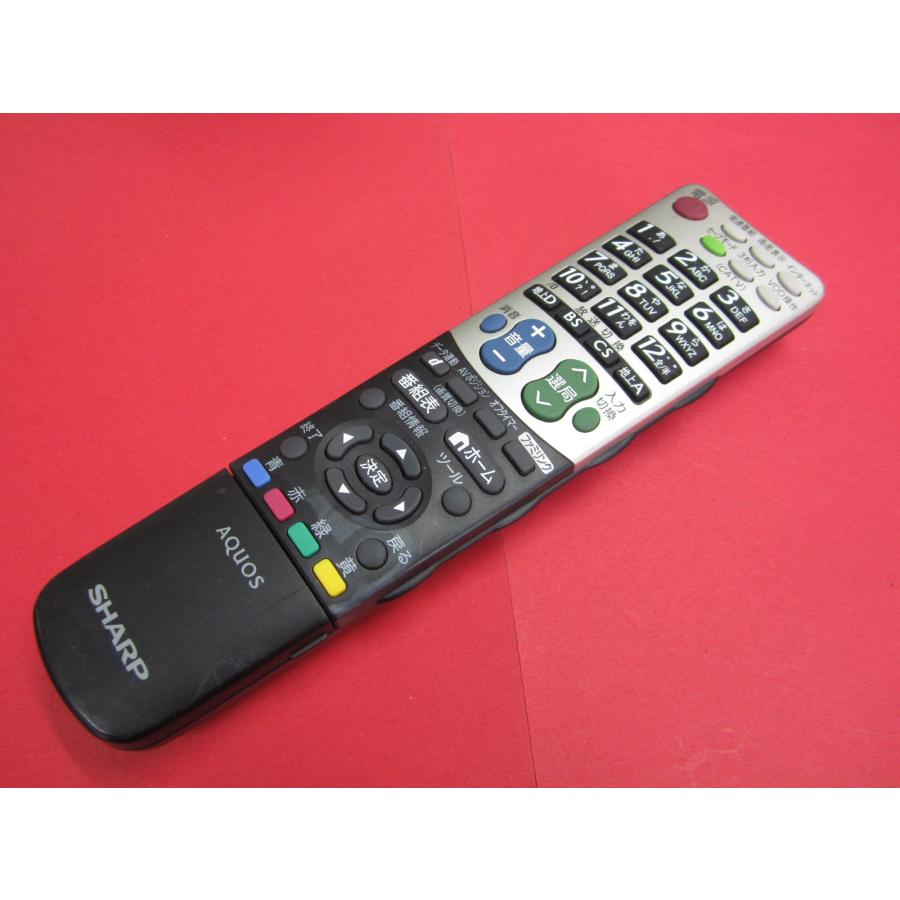 RAA-8□シャープ (LC-40AE7 LC-46AE7 LC-52AE7用) リモコン GA835WJSA