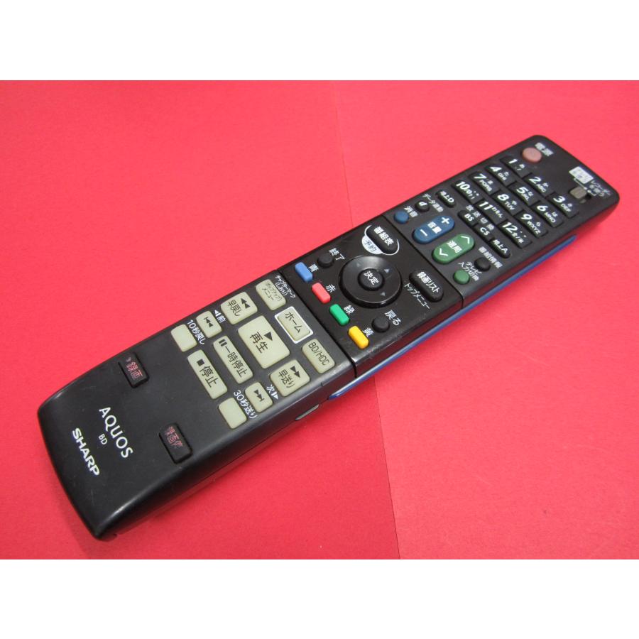 RAA-8□シャープ (BD-HDS43用) AQUOS BDレコーダーリモコン GA813PA