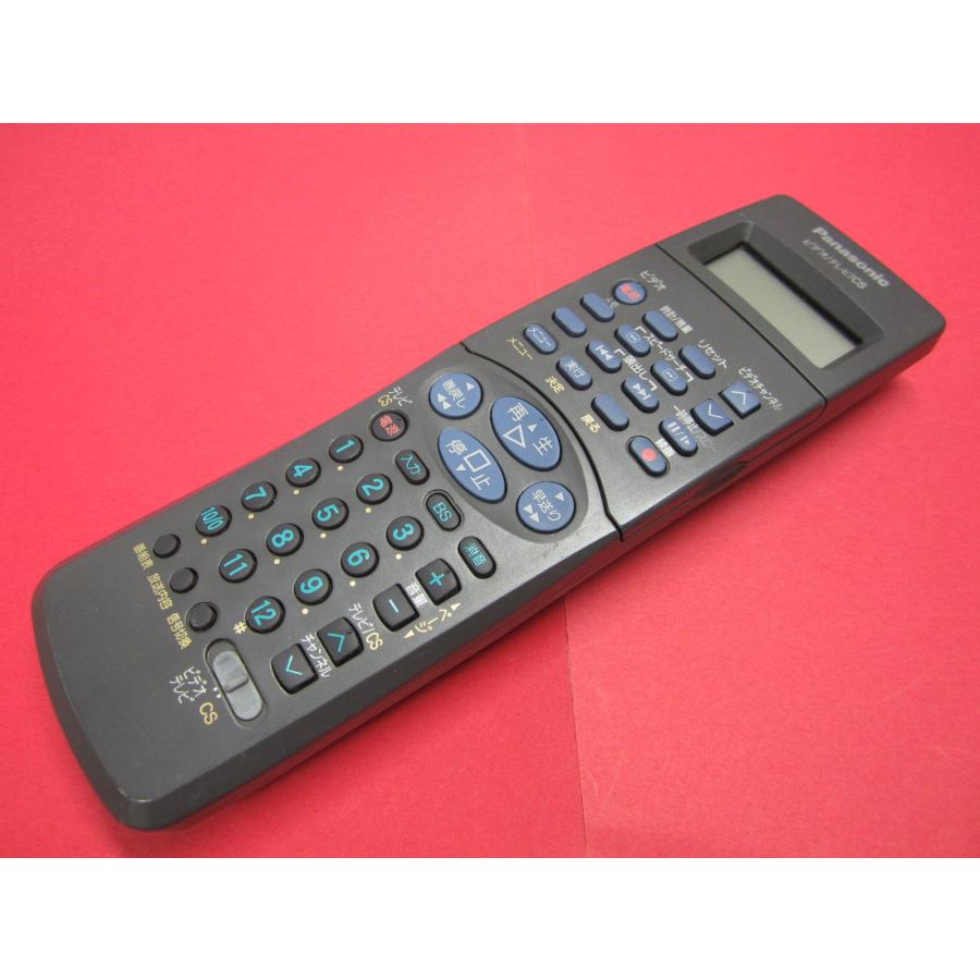 RAB-6□パナソニック (NV-H55用) ビデオデッキ用リモコン VEQ2354 動作