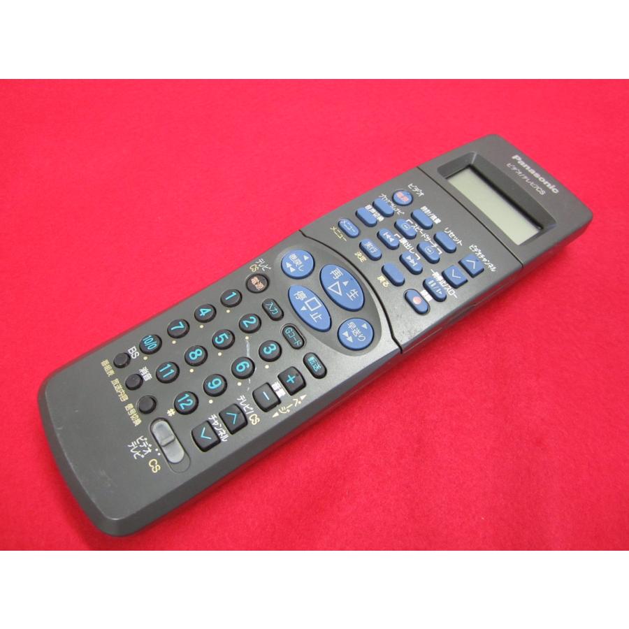 パナソニック VHSビデオデッキ NV-HXB10 リモコン AVケーブル RAC-3□パナソニック (NV-H230G用) VHS用ビデオデッキリモコン VEQ2147