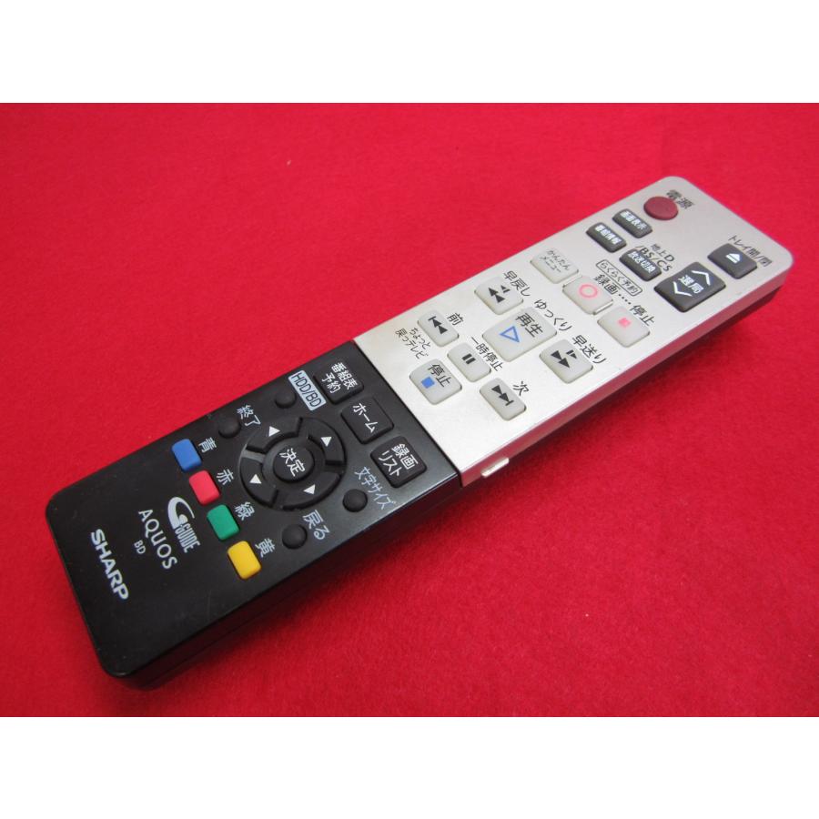 RAC-9□シャープ (BD-S520用) AQUOSリモコン GB059PA 動作保証 : 888