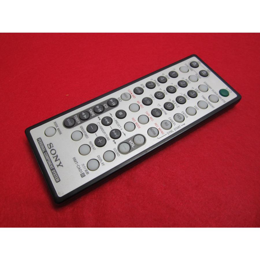 RAC-2□SONY (CMT-A01MD 用) CD/MD/カセットコンポ オーディオリモコン