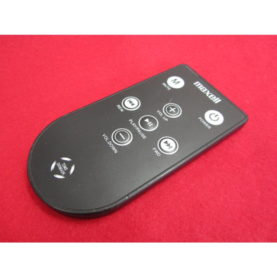 RAD-4□maxell タイムドメイン スピーカー用 オーディオリモコン MXSP